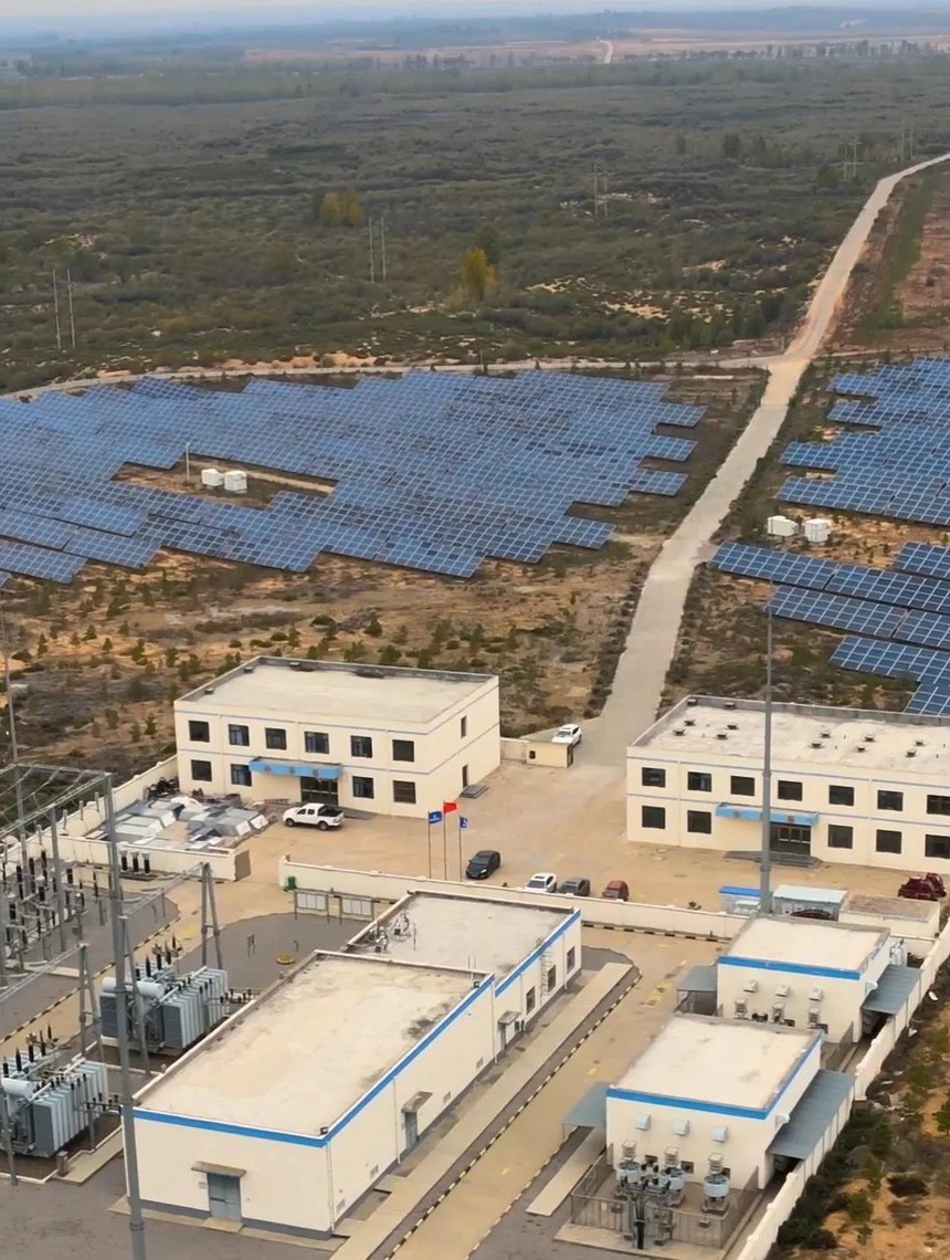 神木县晶登电力有限公司晶登神木100MWp光伏电站项目对园区生态建设具有重要意义